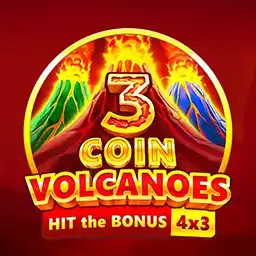 3 Coin Volcanoes slot icon by Booongo, available at Dolfwin