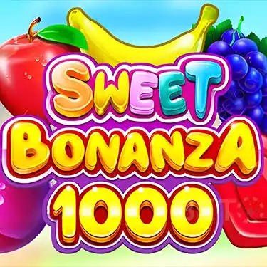 Sweet Bonanza 1000 casino game by Pragmatic Play – featured logo at Dolfwin