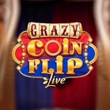 Crazy Coin Flip logo – Slots by Evolution at Dolfwin