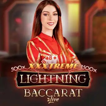 Play Lightning Baccarat slot by Evolution on dolfwin-casino.de