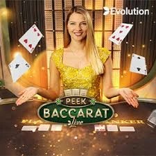 Try Peek Baccarat slot by Evolution on dolfwin-casino.de – logo image