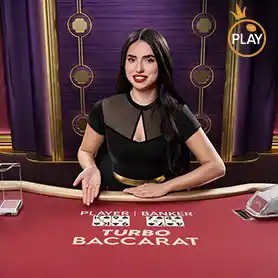 Turbo Baccarat slot icon by Pragmatic Play, available at Dolfwin